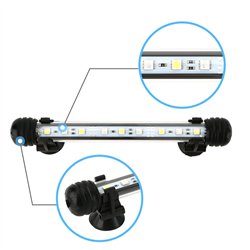 15 LED vodotěsné osvětlení pro akvária 29 cm