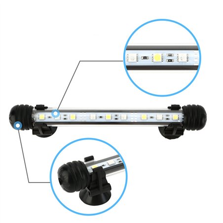 15 LED vodotěsné osvětlení pro akvária 29 cm