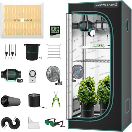 Kompletní sestava Mars Hydro Grow set TS1000