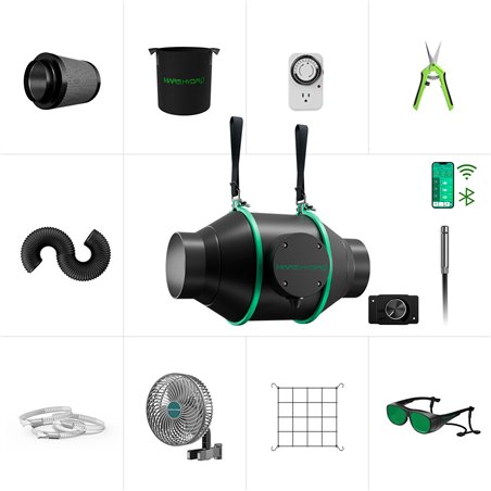 Kompletní sada ventilátoru a filtru Mars Hydro 4" iFresh